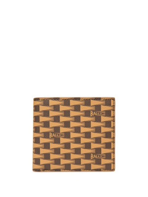 

Pennant logo-print wallet, Bally Pennant logo-print wallet