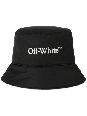

Bookish embroidered-logo bucket hat, Off-White Bookish embroidered-logo bucket hat