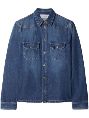 

Long-sleeve denim shirt, Off-White Long-sleeve denim shirt