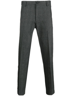 

Logo-patch tapered trousers, BOSS Logo-patch tapered trousers