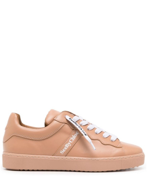 

Debossed logo leather sneakers, See by Chloé Debossed logo leather sneakers