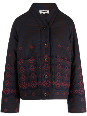 

Erkin gingham-print jacket, YMC Erkin gingham-print jacket