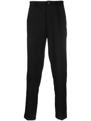 

Pleat-detailing tapered trousers, Armani Exchange Pleat-detailing tapered trousers