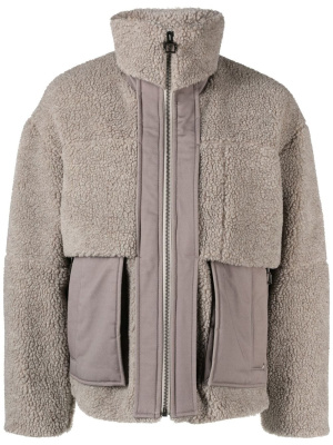 

Panelled fleece jacket, Wooyoungmi Panelled fleece jacket