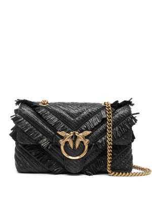 

Classic Love woven shoulder bag, PINKO Classic Love woven shoulder bag