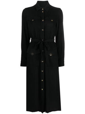 

Belted midi shirtdress, PINKO Belted midi shirtdress