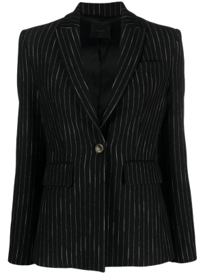 

Striped single-breasted blazer, PINKO Striped single-breasted blazer