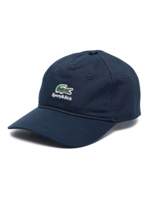 

Embroidered-logo baseball cap, Sporty & Rich Embroidered-logo baseball cap