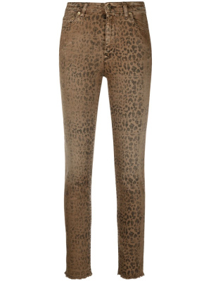 

Animal-print skinny jeans, Golden Goose Animal-print skinny jeans
