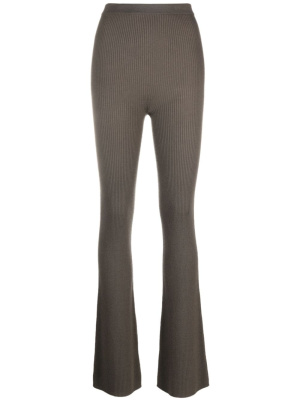 

Ribbed flared trousers, Rick Owens Ribbed flared trousers