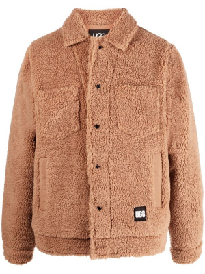 

Faux-shearling shirt jacket, UGG Faux-shearling shirt jacket