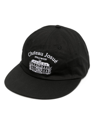 

Embroidered-motif cotton cap, GALLERY DEPT. Embroidered-motif cotton cap