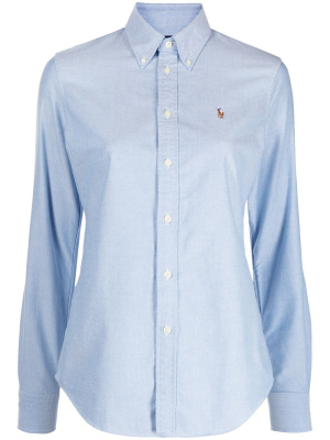 

Logo-embroidered Oxford shirt, Polo Ralph Lauren Logo-embroidered Oxford shirt