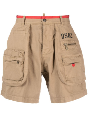 

Multiple-pockets cargo shorts, Dsquared2 Multiple-pockets cargo shorts