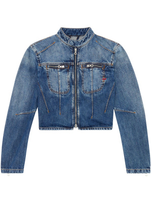 

De-Slimmy cropped denim jacket, Diesel De-Slimmy cropped denim jacket