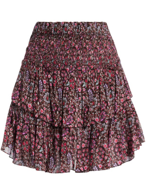 

Floral-print ruffled skirt, ISABEL MARANT Floral-print ruffled skirt