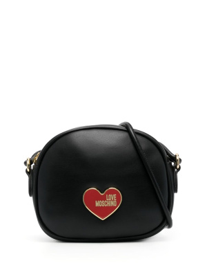 

Logo-plaque crossbody bag, Love Moschino Logo-plaque crossbody bag