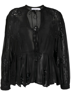 

Lalia embroidered blouse, IRO Lalia embroidered blouse