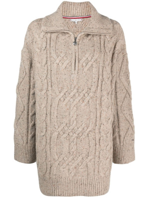 

Chunky cable-knit wool blend jumper, Tommy Hilfiger Chunky cable-knit wool blend jumper