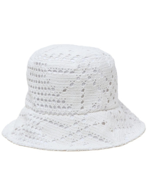 

Open-knit cotton bucket hat, Comme Des Garçons Shirt Open-knit cotton bucket hat