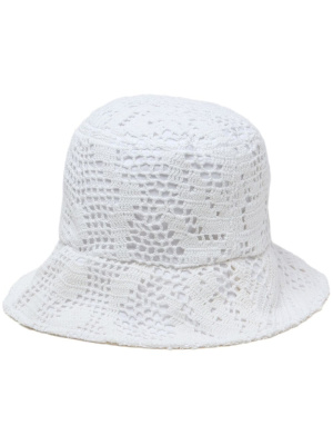 

Open-knit cotton bucket hat, Comme Des Garçons Shirt Open-knit cotton bucket hat