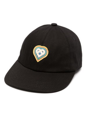 

Heart Rainbow cotton baseball cap, Casablanca Heart Rainbow cotton baseball cap