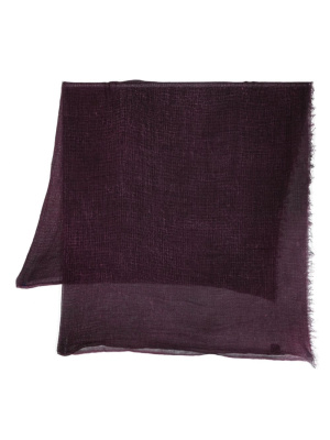 

Frayed-edge cashmere scarf, Avant Toi Frayed-edge cashmere scarf