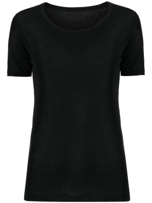 

Wide-neck cotton T-shirt, Yohji Yamamoto Wide-neck cotton T-shirt