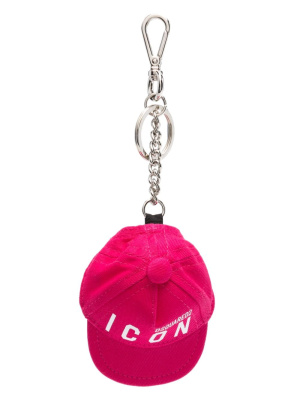 

Icon logo-print keychain, Dsquared2 Icon logo-print keychain