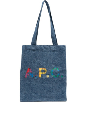 

Lou denim tote bag, A.P.C. Lou denim tote bag