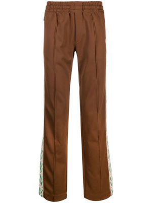 

Logo-patch straight track pants, Casablanca Logo-patch straight track pants
