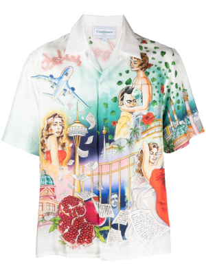 

La Liason silk shirt, Casablanca La Liason silk shirt