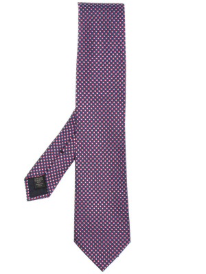 

Graphic-print silk tie, Brioni Graphic-print silk tie
