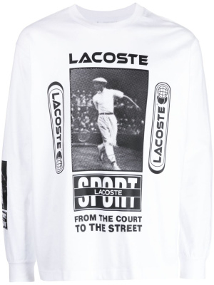 

Logo-print cotton T-shirt, Lacoste Logo-print cotton T-shirt
