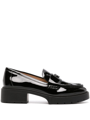 

Leah patent-leather loafers, Coach Leah patent-leather loafers