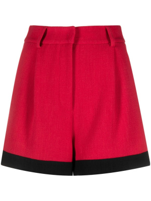 

Contrasting-border short shorts, Moschino Contrasting-border short shorts