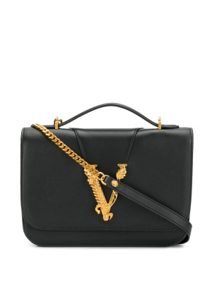 

Logo leaf shoulder bag, Versace Logo leaf shoulder bag