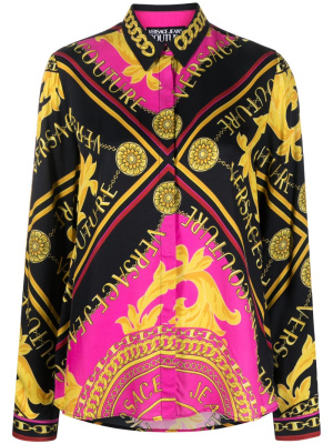 

Logo Couture-print shirt, Versace Jeans Couture Logo Couture-print shirt
