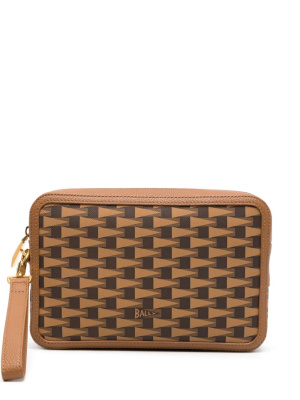 

Pennant leather clutch bag, Bally Pennant leather clutch bag