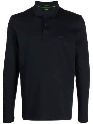 

Embroidered-logo polo shirt, BOSS Embroidered-logo polo shirt