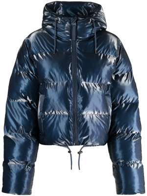 

W Alta hooded puffer jacket, Rains W Alta hooded puffer jacket