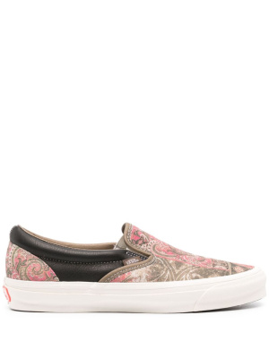 

Paisley-print slip-on sneakers, Vans Paisley-print slip-on sneakers