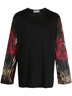 

Graphic-print cotton T-shirt, Yohji Yamamoto Graphic-print cotton T-shirt