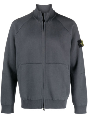 

Compass logo-patch cardigan, Stone Island Compass logo-patch cardigan