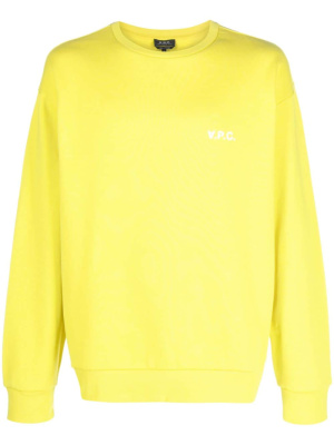 

Clint logo-print cotton sweatshirt, A.P.C. Clint logo-print cotton sweatshirt
