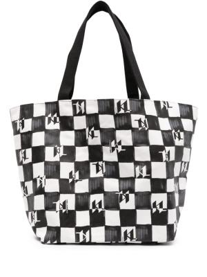 

Essential checkered tote bag, Karl Lagerfeld Essential checkered tote bag