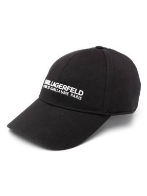 

Logo-print cotton cap, Karl Lagerfeld Logo-print cotton cap
