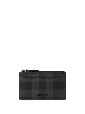 

Check-pattern zipped wallet, Burberry Check-pattern zipped wallet
