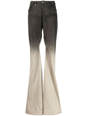 

High-waist flared jeans, Rick Owens High-waist flared jeans