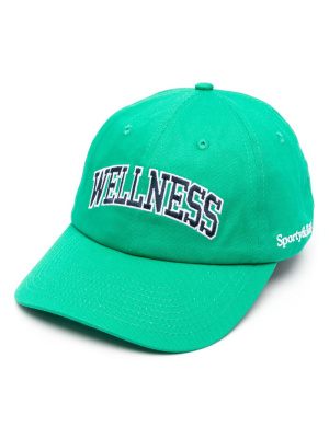 

Wellness cotton baseball cap, Sporty & Rich Wellness cotton baseball cap